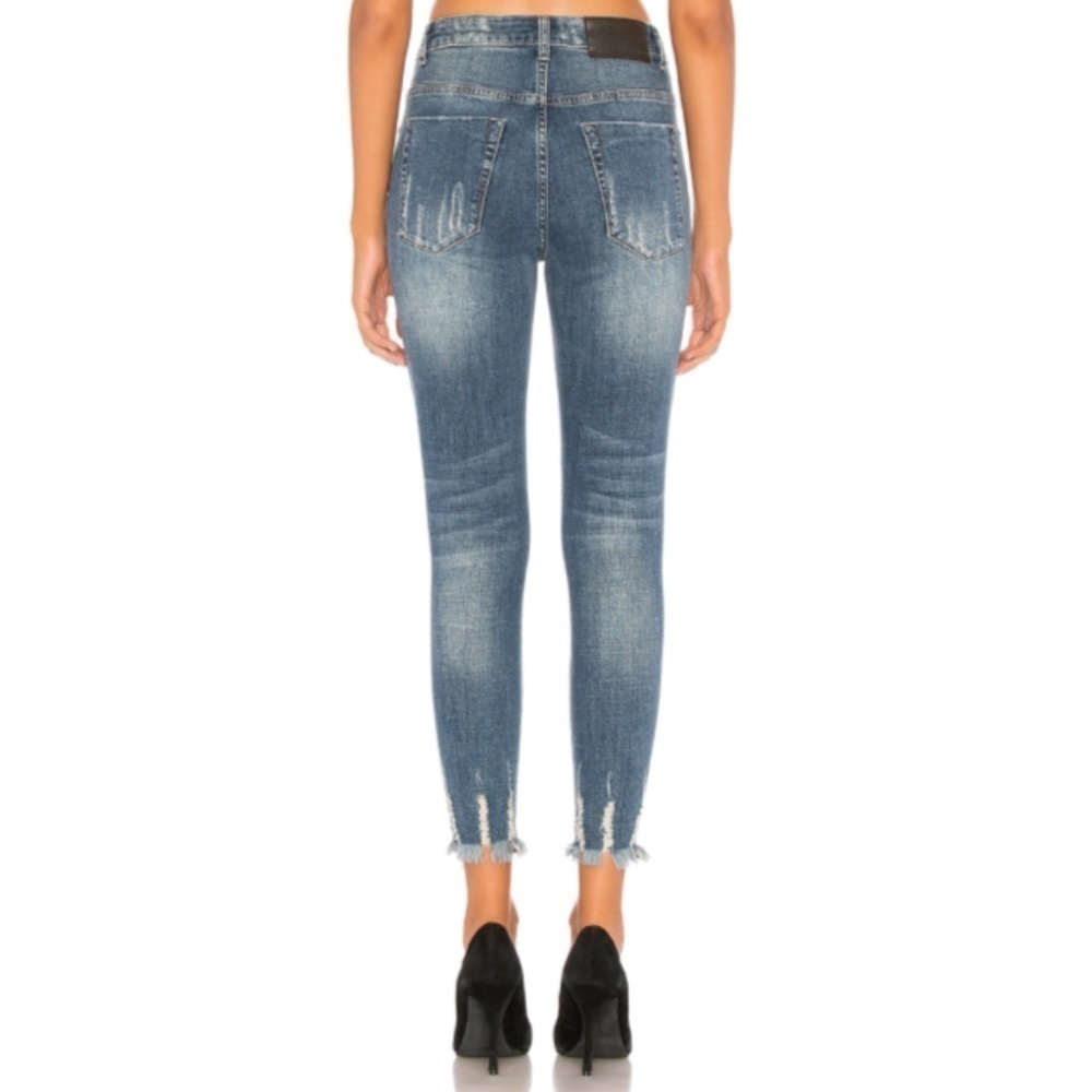One Teaspoon High Waste Distressed Freebird II